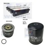 Wesfil WK48 Filter Service Kit for Mitsubishi Challenger & Triton 2.5L 4D56
