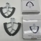 (2 PACK) 4.5/5 QT Flex Edge Beater for Kitchenaid Mixer, Flat Paddle Beater