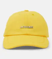 [Jacquemus] Jacquemus La Casquette Rond twill baseball cap UK 7 3/8 yellow