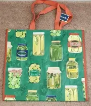New Marshalls - Jars Of Pickles - Large Reusable Shopping Tote Eco Bag