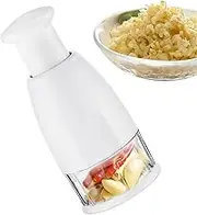 Manual Chopper | Compact Vegetable Chopper for Veggies - Garlic Chopper Hand Chopper Dishwasher-Safe Handheld Veggie Chopper for Nut Garlic, Onion, Potato, Peppers