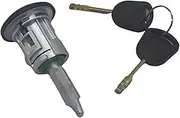 Rynplex for Ford, Transit MK7 2006-2014 for Front Left Door Lock Barrel YC15V220K51BA 4060639 Auto Ignition Lock Cylinder