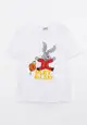 Crew Neck Printed Short Sleeve Cotton Boy T-Shirt