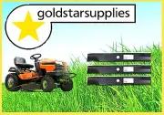 3 x ride on mower BLADES to suit HUSQVARNA TS348 model