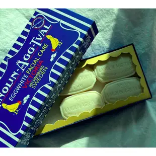 現貨🎁瑞典香皂Victoria soap 瑞典蛋白面膜皂 禮盒六顆 雞蛋雪花優格香皂 面膜皂
