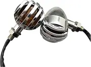 Indicators Flowing Turn Signal Motorcycle Chrome Turn Signal Indicator Lamp Light for Chopper Custom Turn Signal Indicator