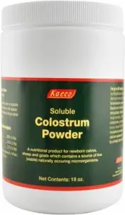 Soluble Colostrum Powder 18oz jar