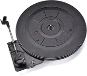 WATIIFUFU Audio Accessories Record Player Turntable Record Turntable Vinyl Record Play Record Player Speakers Turntables for Vinyl Records Portable Vinyl Turntable Video Accessories Black