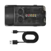 Rotating Torch Rotatable Flashlight IP65 Waterproof Flashlight Rechargeable Lamp