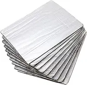 STOBAZA 20Pcs Sound Deadening Mat for Cars Self Adhesive Insulation Mat Durable Noise Dampening for and Vehicles Heat and Vibration Reduction