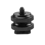 Aluminum Alloy Hot Shoe Adapter For Dslr & Gopro Cameras