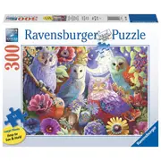 300pc Ravensburger Night Owl Hoot Family Jigsaw Puzzle Interactive Play Toy