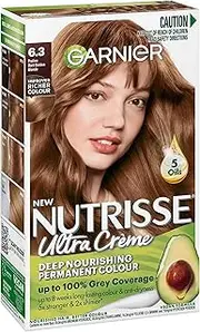 [Garnier] Nutrisse Permanent Hair Colour 6.3 Praline Dark Golden Blonde