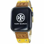 Tory Burch Apple Watch Band Women's Fashionable Cute Leather Apple Watch Belt Ap