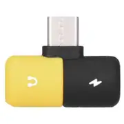 Dual Headphone Jack Type C Audio Charger Splitter Adapter For Xiaomi / Huawei Multi Cables & Adapters