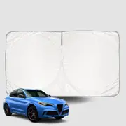 Windscreen Sun Shade for Alfa Romeo Stelvio 2017-Current Universal Fit Window Visor UV Block