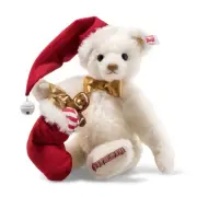 Sweet Santa Teddy Bear (with Melody) by Steiff - EAN 006562