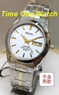 在飛比找Yahoo!奇摩拍賣優惠-實體店面日系_SEIKO_精工錶_100M防水_水晶玻璃簡單