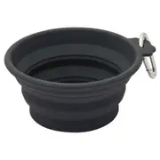 Lexi & Me Collapsible Travel Dog Bowl - Medium / Charcoal