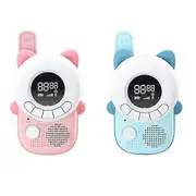 Kids Walkie Talkies Wireless Intercom Interactive Communication Toys Educational Toys Cat