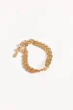 [PUP35] Drew Bracelet - Gold Gold