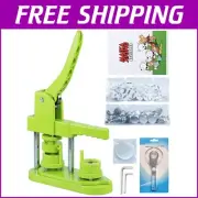 All-in-One DIY Badge Maker Machine with Circle Cutter and Giftable Magic Book