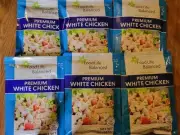 Lot 6 Food Life Balanced Premium White Chicken Ready Eat 10oz Exp 2027 & 2028