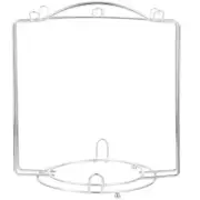 Cup and Saucer Display Stand Iron Coffee Holder Plate Organizer Professional