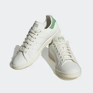 【adidas 愛迪達】休閒鞋 男鞋 女鞋 運動鞋 三葉草 皮革 STAN SMITH 白綠 FZ6436