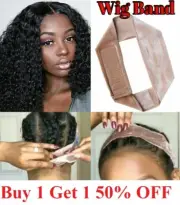 Wig Grip Adjustable HeadBand Velvet Elastic Comfort Fastern Wig Bands fast ship
