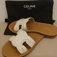 在飛比找PopChill優惠-[二手] Celine2023凱旋門涼拖鞋