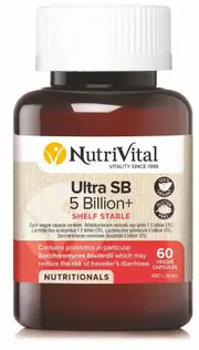 Nutrivital Ultra Sb 5 Billion Plus | 60 capsules