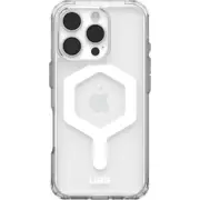 Urban Armour Gear Plyo Magsafe Case Cover For Apple iPhone 16 Pro Max Ice/WH