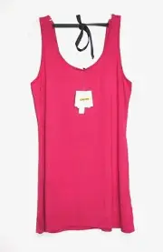 Calida - M - NWT - Pink Modal Jersey Knit - Sleeveless Tunic Lounge Top