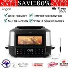 Kogan Smart 7L XL Grill & Air Fryer Pizza Oven Bake Non-Stick Defrost Roast New