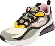 [Nike] Air Max 270 React GS Running Trainers BQ0103 Sneakers Shoes (UK 3.5 us 4Y EU 36, Particle Grey Arctic Pink 017) 017