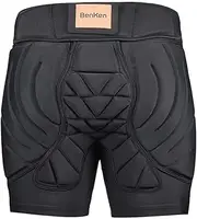 Butt Padded Pants Hip Protection,Women Men Butt Guard for Skateboarding Skiing Cycling Ice Skating