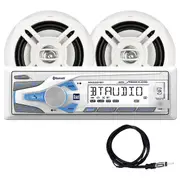 Dual MCP1337BT Marine Stereo & Speaker Pack