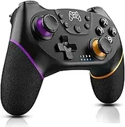 Switch Controller for Switch/Switch OLED/Switch Lite/Switch 2 Wireless Switch Controller Switch Pro Controller Bluetooth Gamepad Double Shock, 6-Axis Gyroscope and Turbo Function 2025 Improved