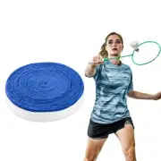 4Pcs 10m Badminton Tennis Racket Overgrips Anti Skid Towel Glue Grip Tape (Blue)