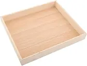 ibasenice Mini Sandbox Toy Box Square Play Tray for Toddlers Indoor Outdoor Toy Storage Unit Cube for Boys and Girls