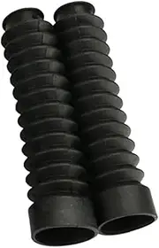 Motorcycle Front Shock Covers Fit for Yamaha Honda Front Fork Cover Motorcycle 30MM 26MM Dust Cover Guard Gaiter Boots Shock Absorber Fork Guards(C)