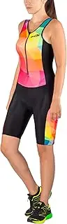 [Dare2tri] Women's Ltd Funky Tri-Suit - Black/Red