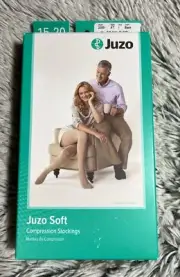 Juzo Soft 2000 Closed Toe Pantyhose - 15-20 mmHg Petite Black AT Size I