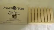Mill Hill Pixie Picket Painted Fence Wheat MHPPF2 Fence Only New