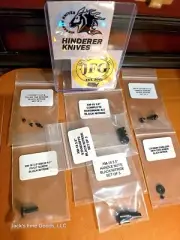 NEW! HINDERER XM-18 3.5 *BLACK NITRIDE* HARDWARE PARTS FULL KIT! BLACK NITRIDE