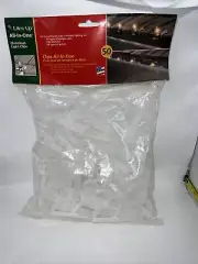 All In One Christmas Light Clips Fits All Types of Roofs, Shingles and Gutters
