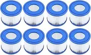 Swimming Pool Replacement Filter Elements VI Inflatable Filter Elements, Compatible for Bestway VI Lay-Z-Spa Miami 4/8 Pcs(8pcs)