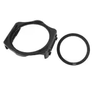 3-Slot Filter Holder + 72mm Aluminum Adapter Ring for Cokin P Series DSLR