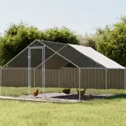 Heavy Duty Chicken Coop Rabbit Hutch House Weather Resistant Cage Wire Sidewalls